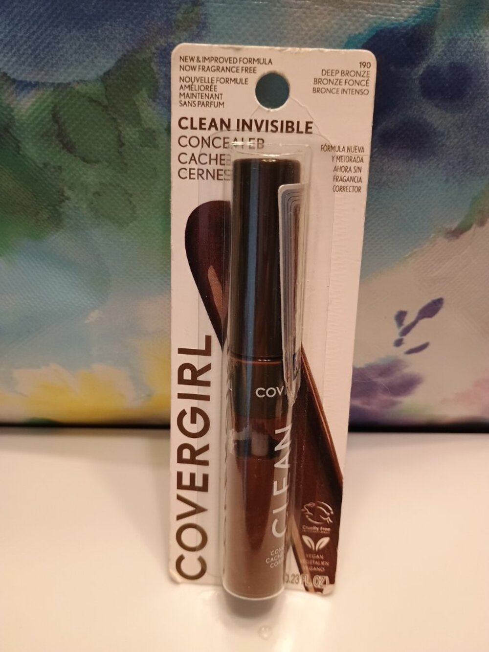 2 pk Covergirl Clean Invisible Concealer #190 - Deep Bronze
